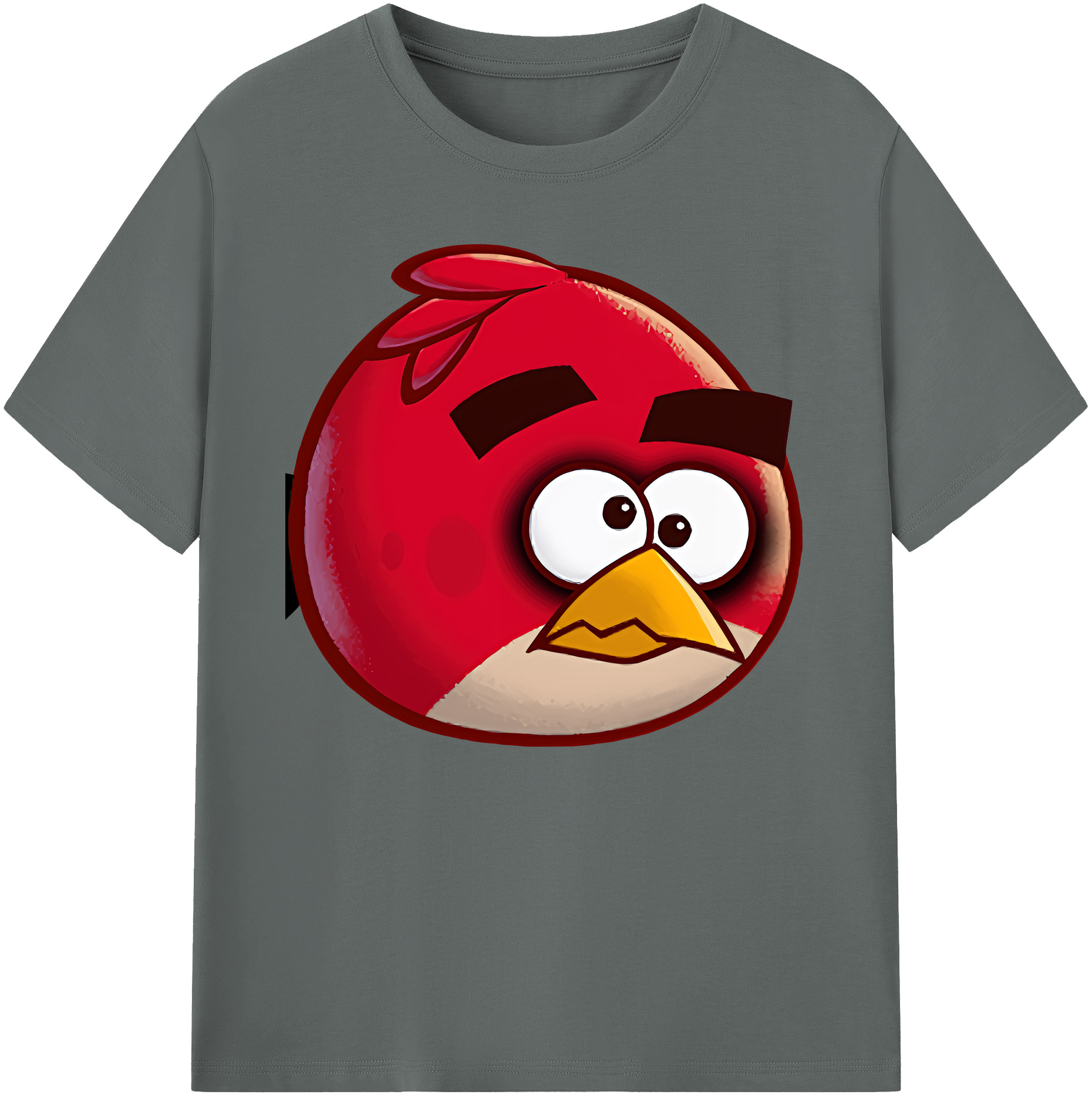 （画像用） Angry Birds アングリーバード 綿100％ メンズ半袖Tシャツ｜肌触りやわらか＆通気性